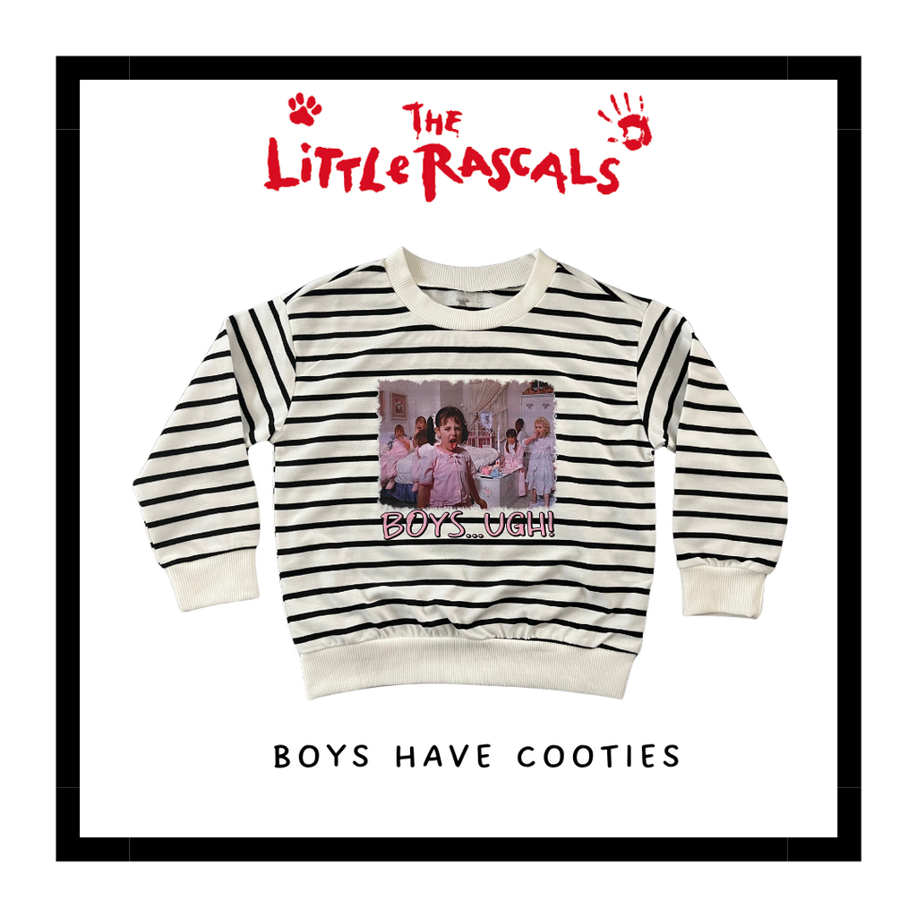The Little Rascals Striped Pullover