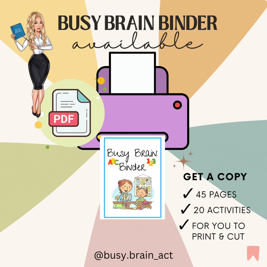 Busy Brain Binder PDF