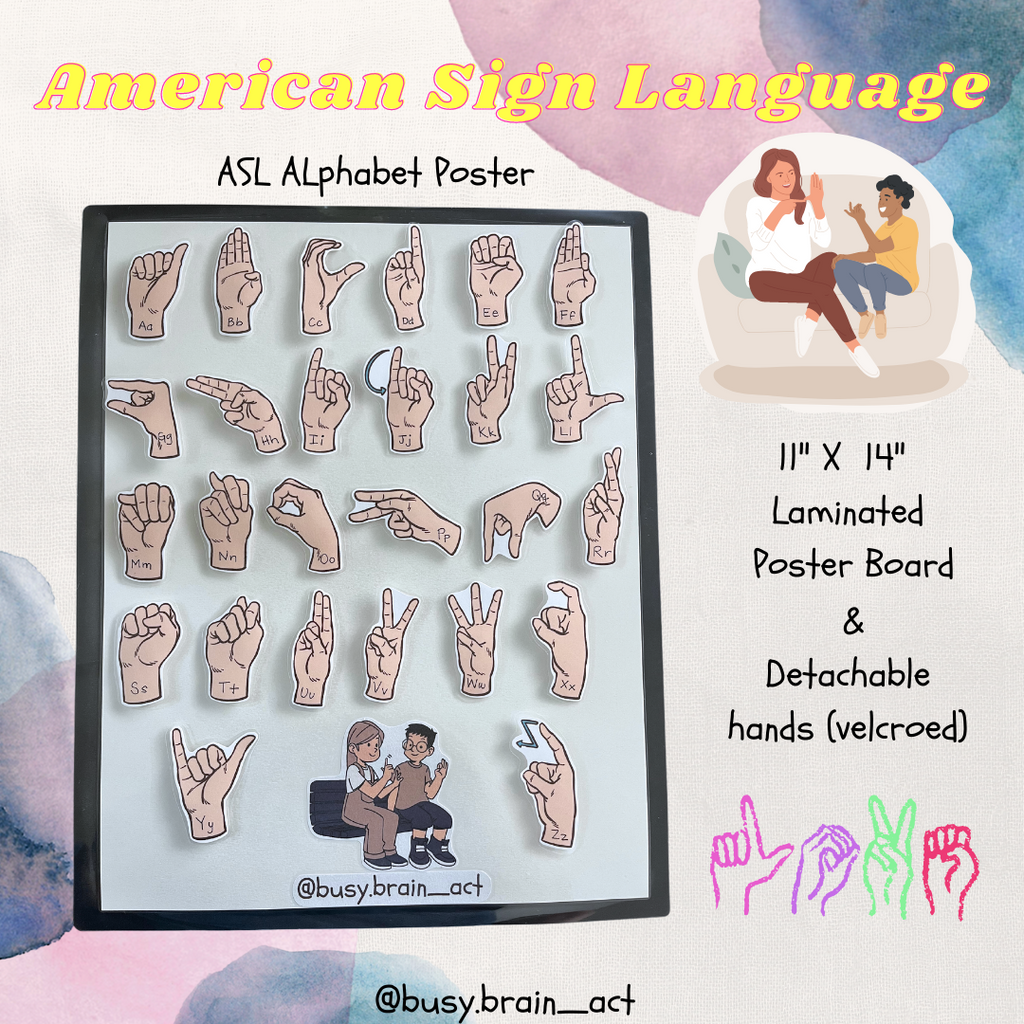 ASL (American Sign Language) Packet Bundle