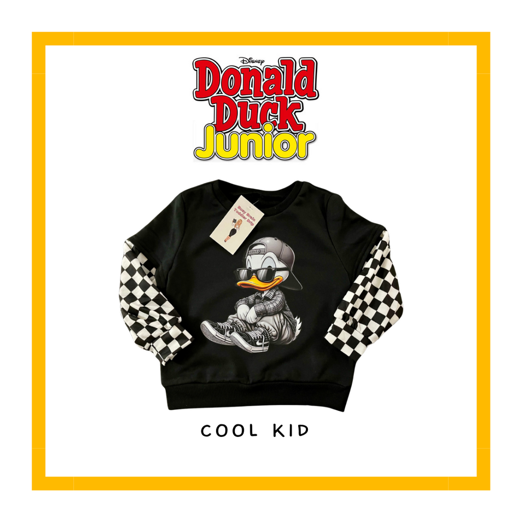 Cool Kid Donald Duck Crewneck