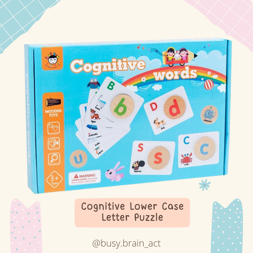 Cognitive Lower Case Letter Puzzle
